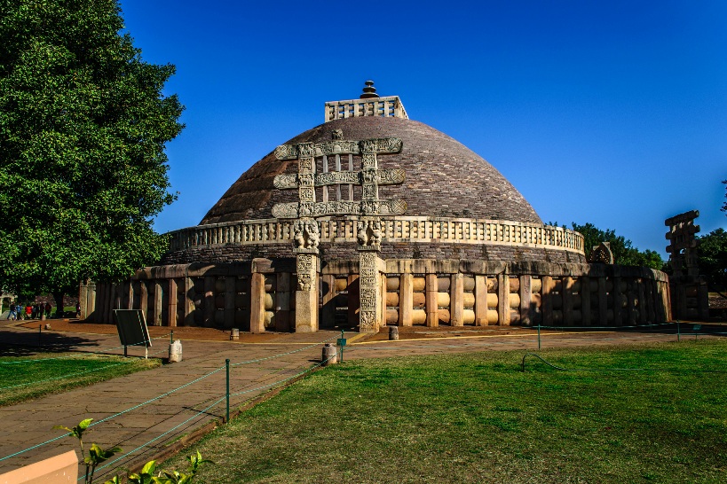 Sanchi Stupa in Madhya Pradesh