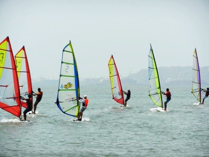 windsurfing Goa