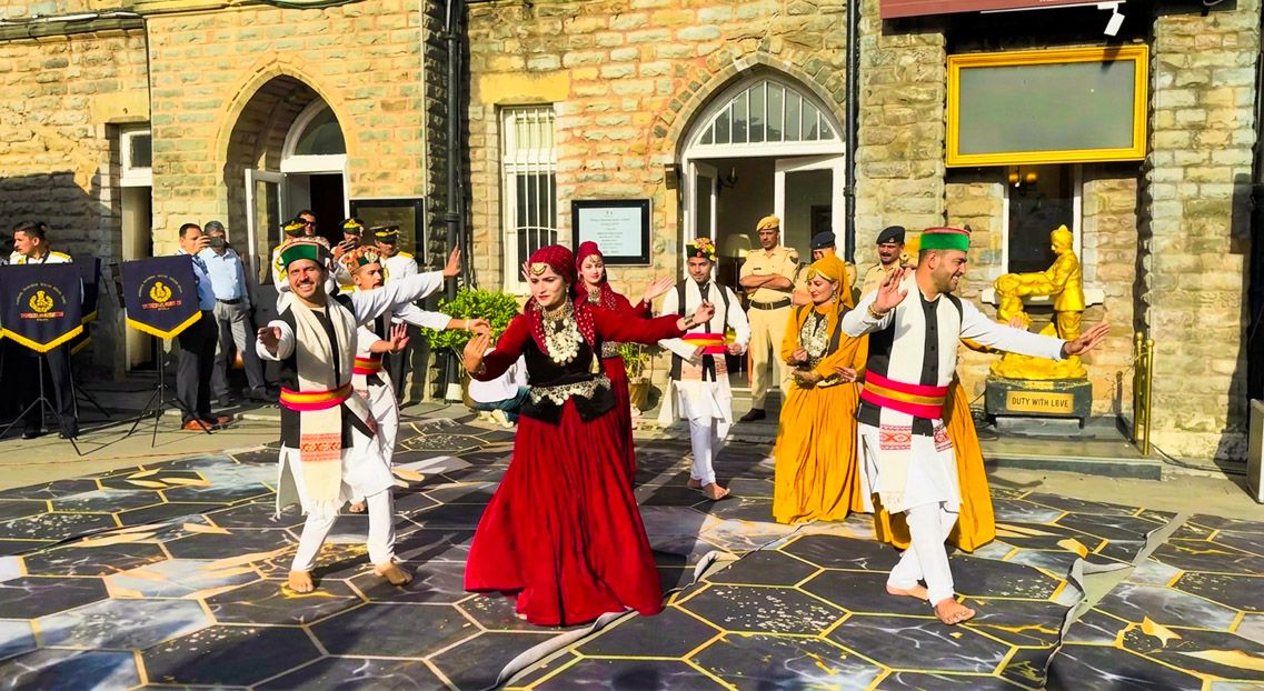 Crowds enjoying cultural performances during Shimla Summer Festival.