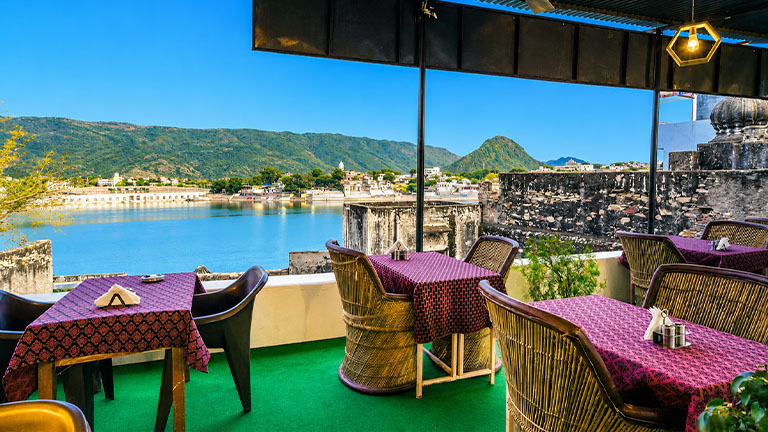 Discover Pushkar's Charming Rooftop Cafés