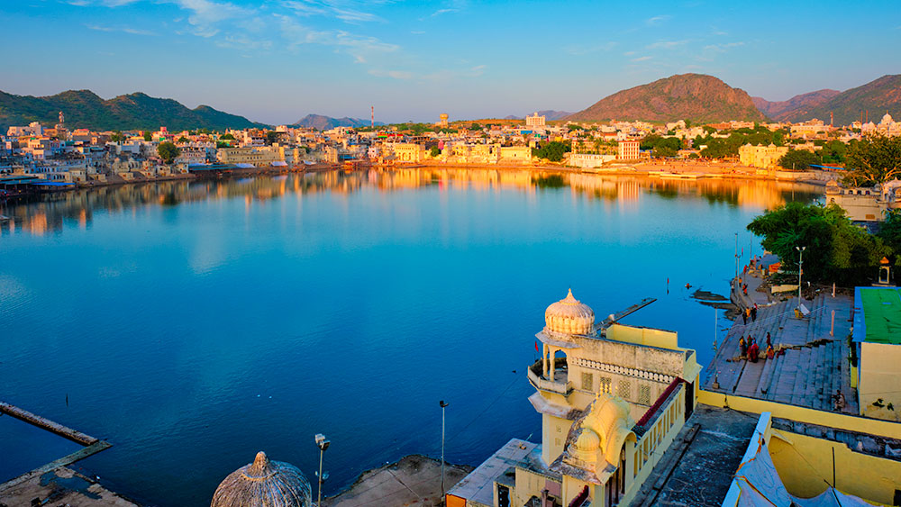 Experience Pushkar's Peaceful Morning Atmosphere