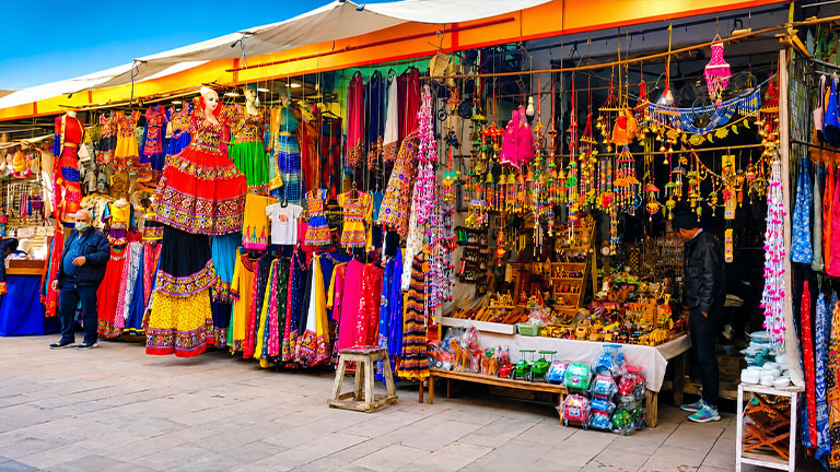 Pushkars local market