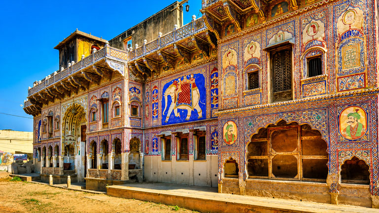 Murmuria Haveli in Mandawa Rajasthan